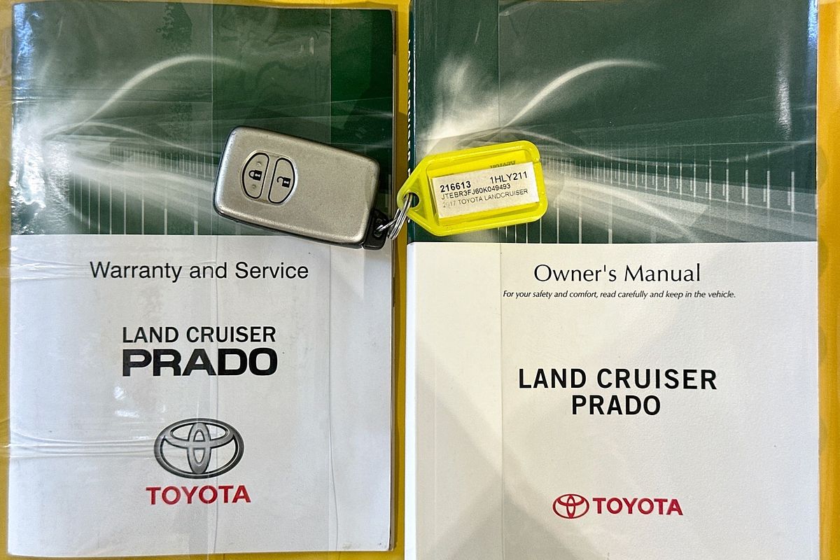 2017 Toyota LANDCRUISER PRADO GXL (4x4) GDJ150R MY16