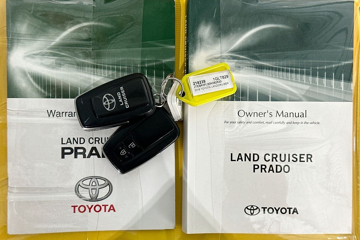 2018 Toyota LANDCRUISER PRADO GXL (PREM INT) (4x4) GDJ150R MY18