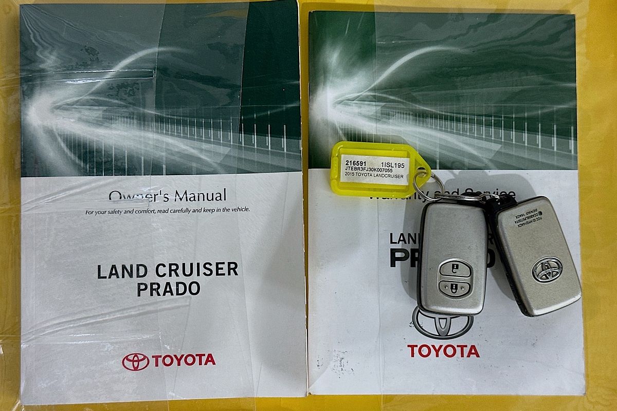 2015 Toyota Landcruiser PRADO GXL (4x4) GDJ150R MY16