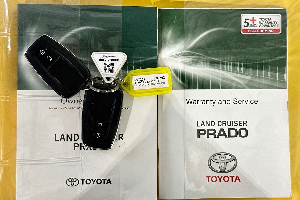 2019 Toyota Landcruiser PRADO GXL (4x4) GDJ150R MY18