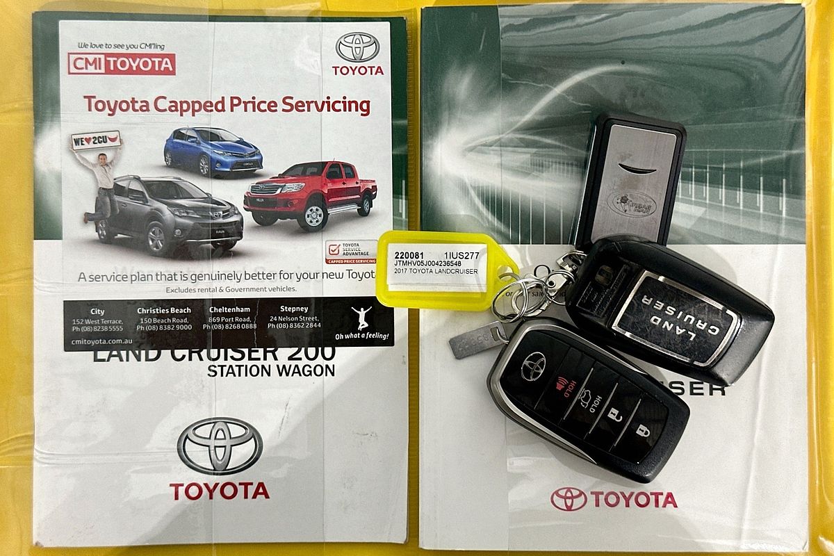 2017 Toyota LANDCRUISER SAHARA (4x4) VDJ200R MY16