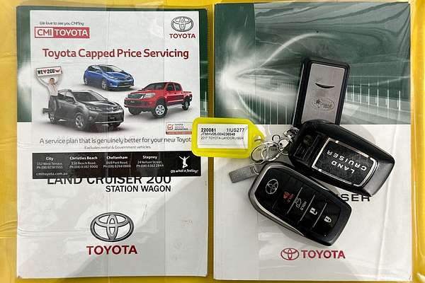 2017 Toyota LANDCRUISER SAHARA (4x4) VDJ200R MY16