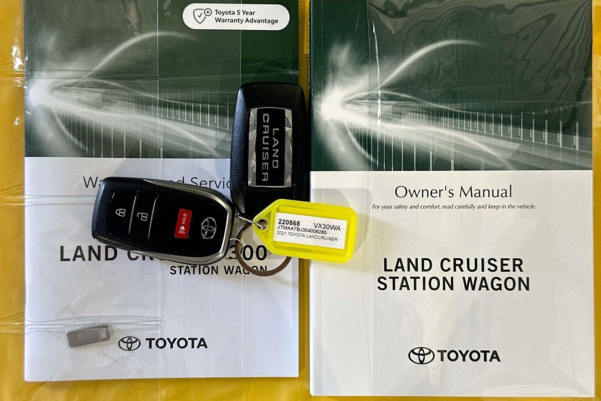 2021 Toyota LANDCRUISER LC300 VX (4x4) FJA300R