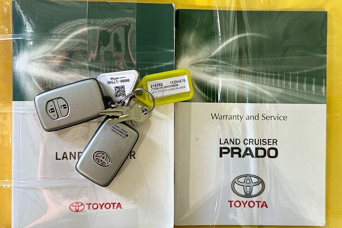 2012 Toyota LANDCRUISER PRADO VX (4x4) GRJ150R 11 UPGRADE