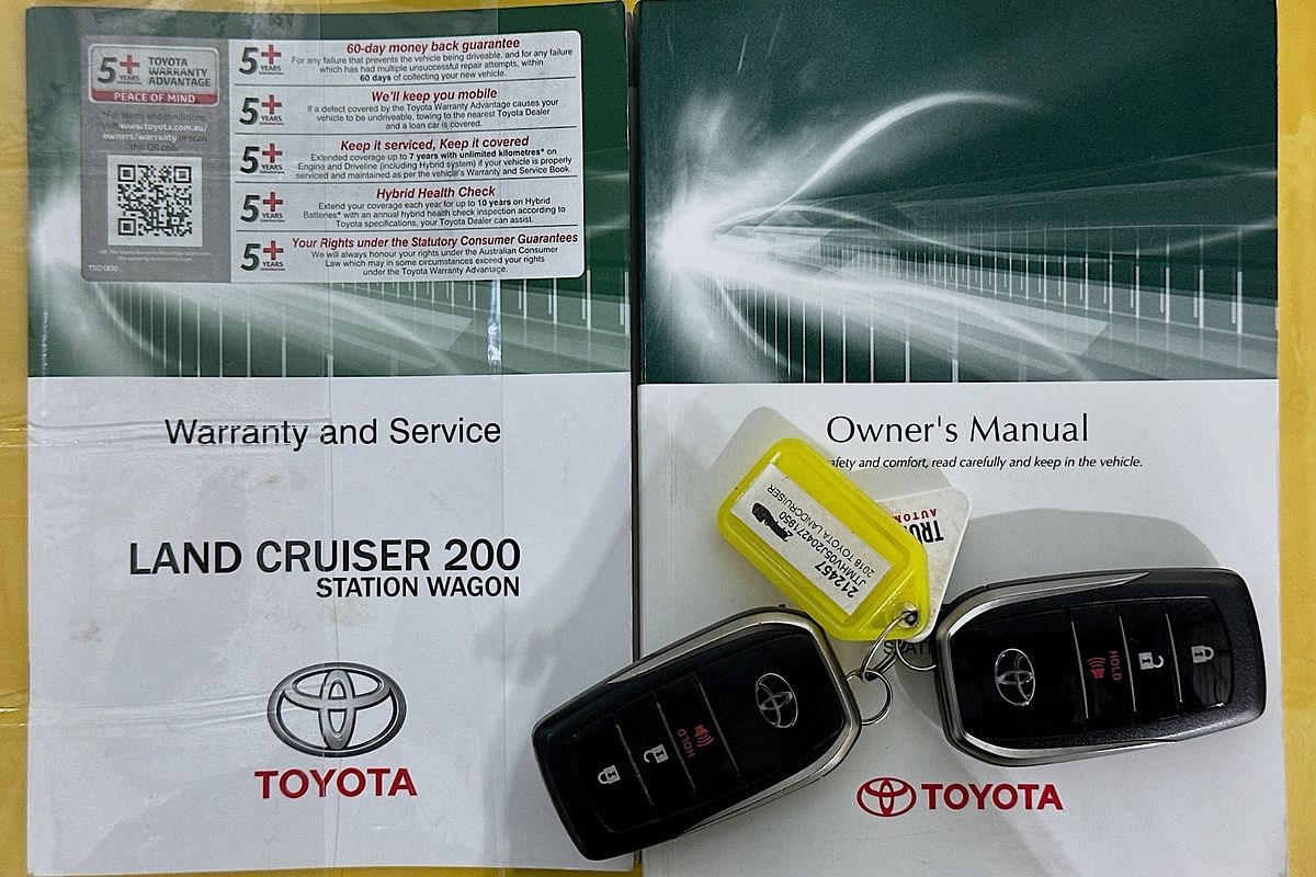 2018 Toyota LANDCRUISER LC200 VX (4x4) VDJ200R