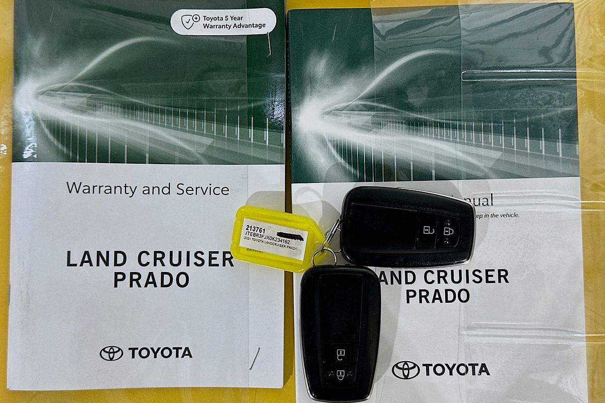 2021 Toyota LANDCRUISER PRADO GX 7 SEAT GDJ150R
