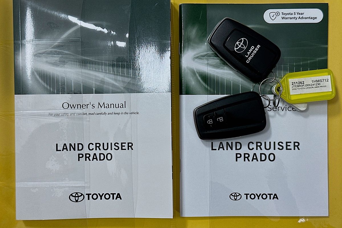 2022 Toyota LANDCRUISER PRADO GXL PREMIUM INTERIOR GDJ150R