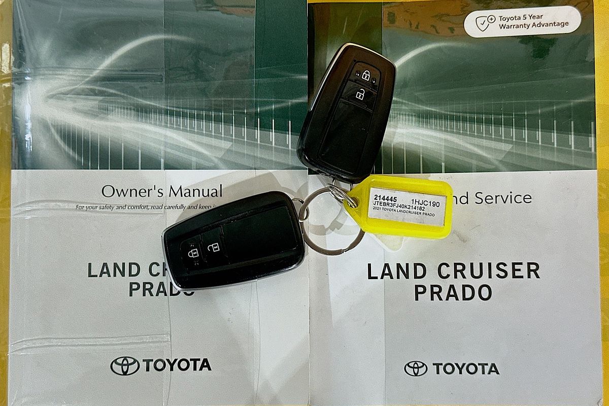 2021 Toyota LANDCRUISER PRADO GXL PREMIUM INTERIOR GDJ150R