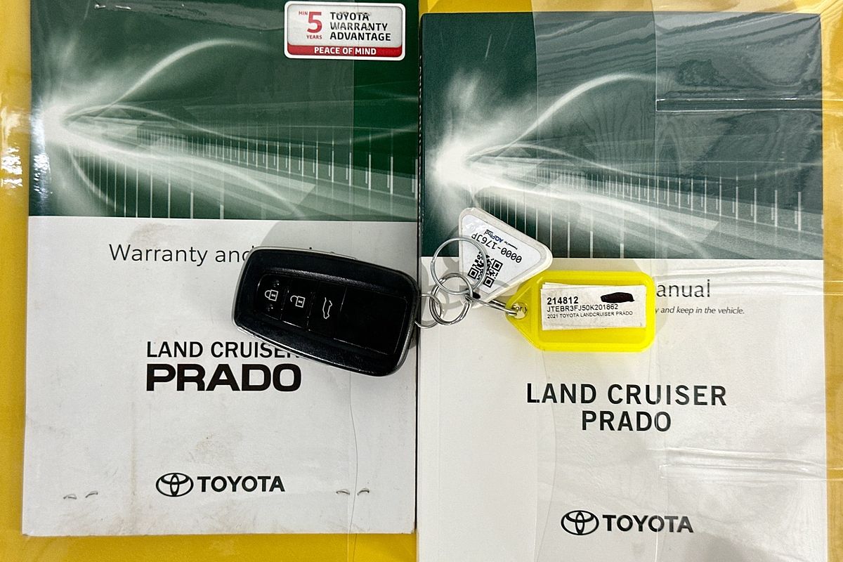 2021 Toyota LANDCRUISER PRADO GXL PREM INTER FLAT TAILGATE GDJ150R