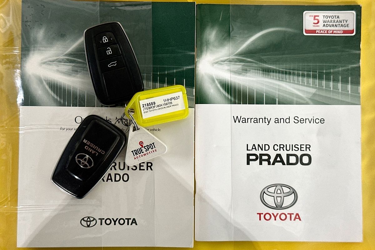 2020 Toyota LANDCRUISER PRADO VX FLAT TAILGATE GDJ150R