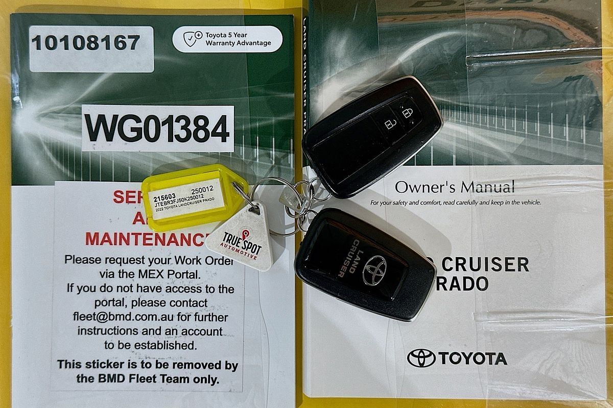 2022 Toyota LANDCRUISER PRADO GXL GDJ150R