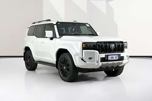 2025 Toyota LANDCRUISER PRADO VX FROSTED WHITE GDJ251R