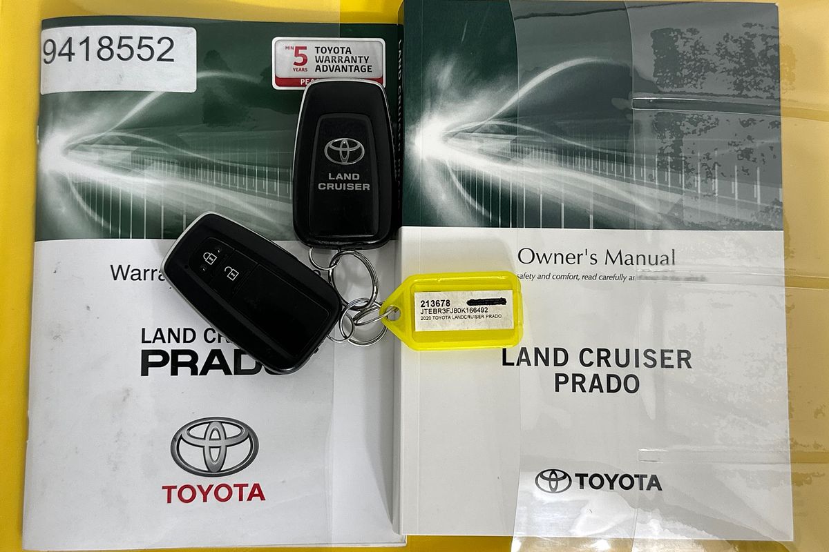 2020 Toyota LANDCRUISER PRADO GX GDJ150R