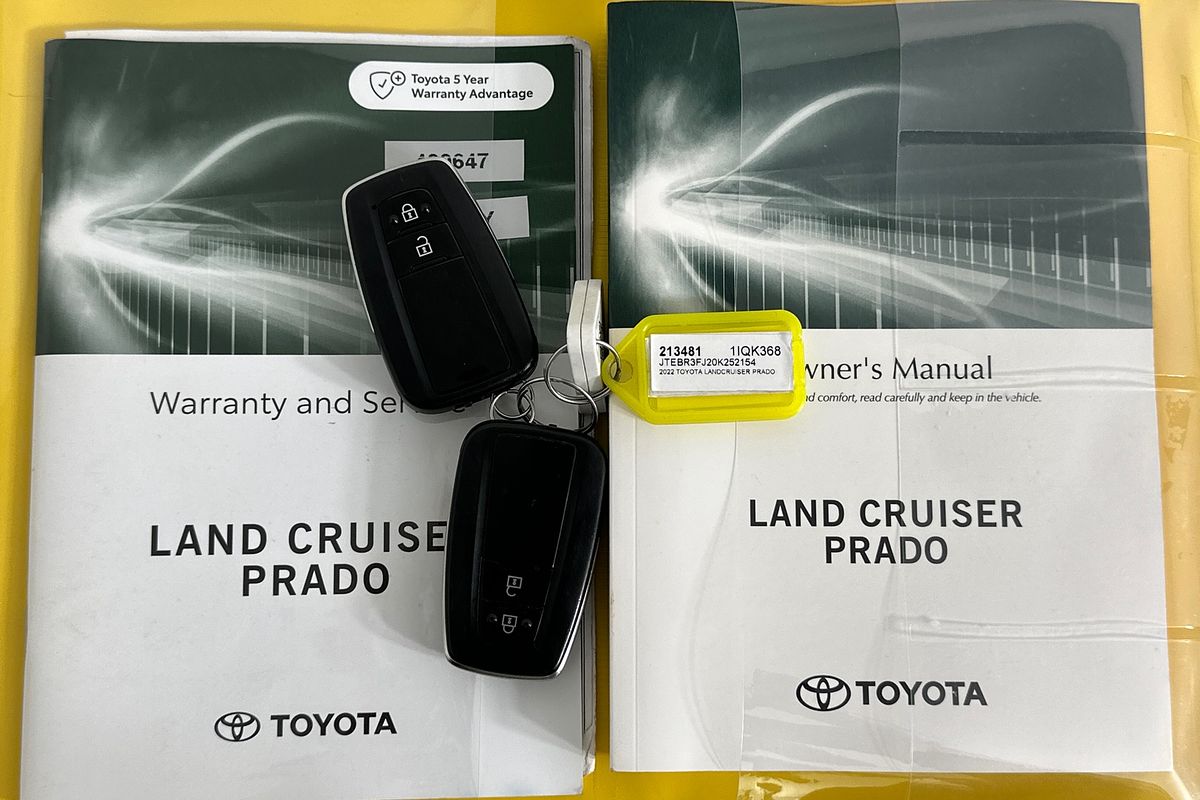2022 Toyota LANDCRUISER PRADO GX 7 SEAT GDJ150R