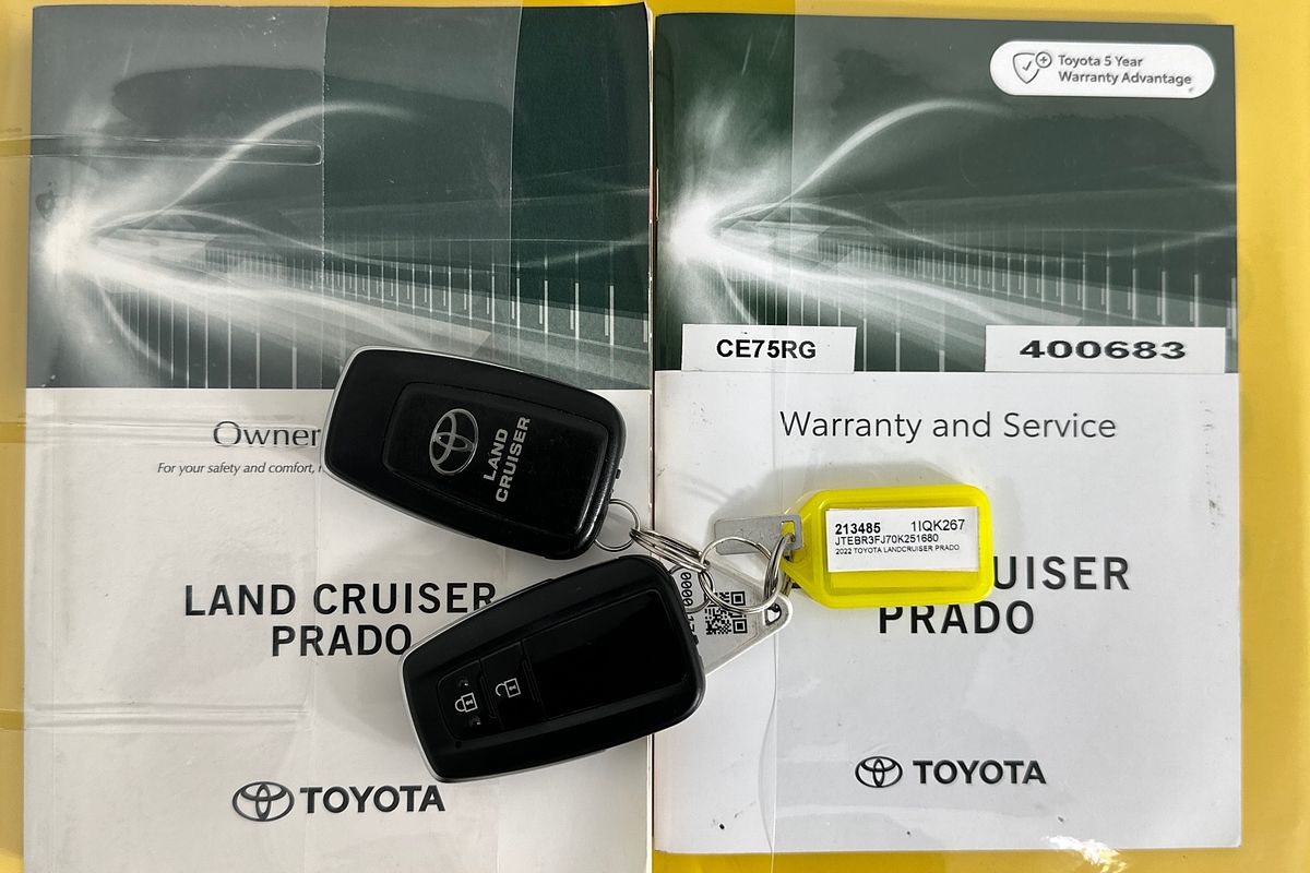 2022 Toyota LANDCRUISER PRADO GX 7 SEAT GDJ150R