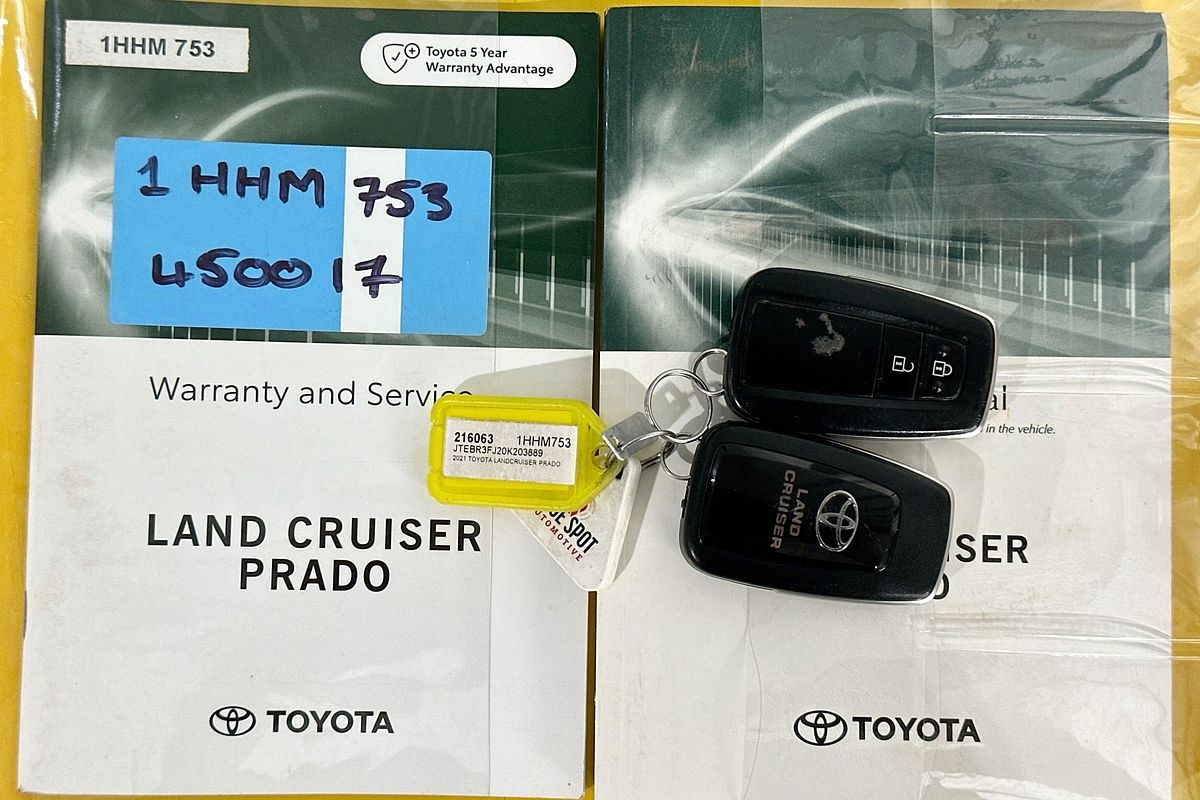 2021 Toyota LANDCRUISER PRADO GX 7 SEAT GDJ150R