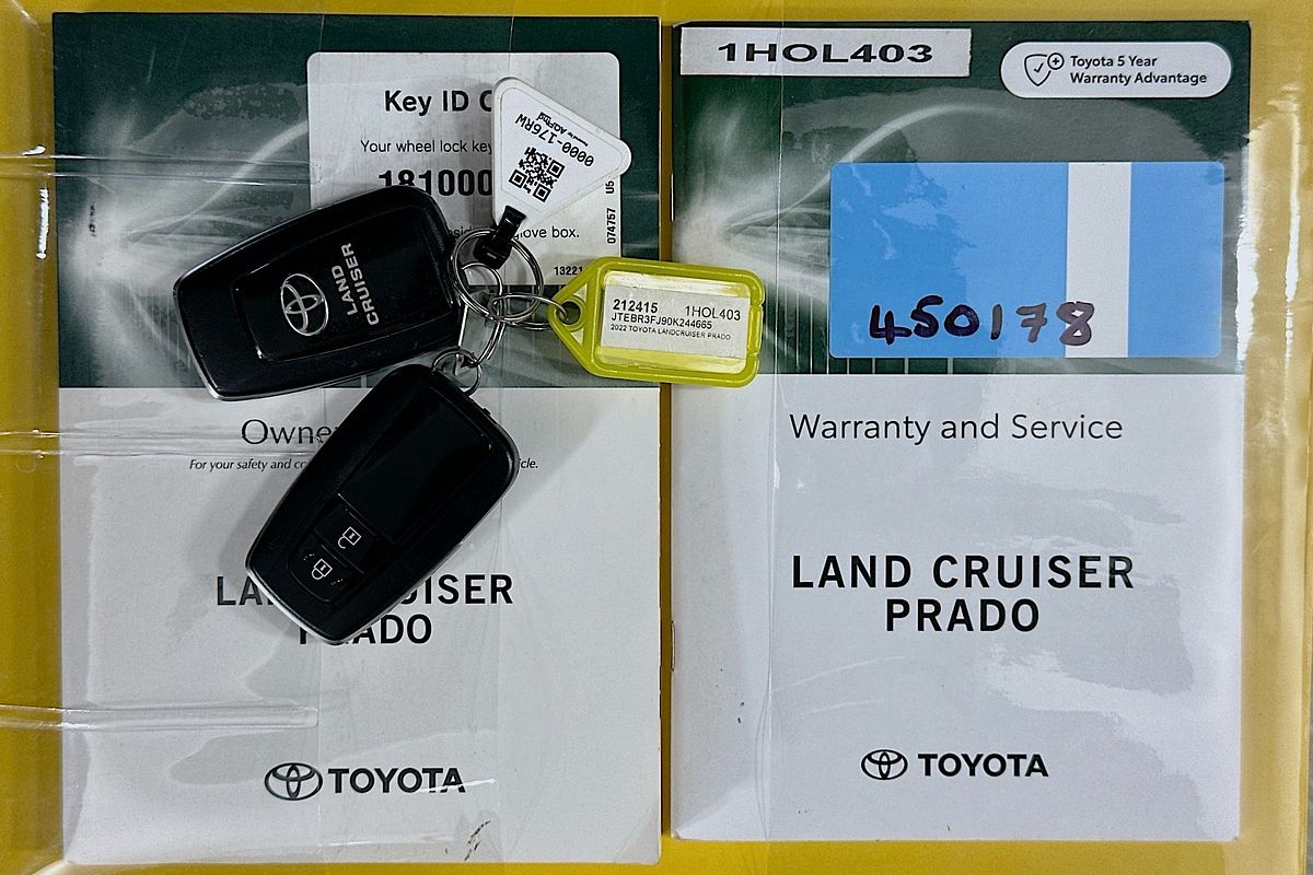 2022 Toyota LANDCRUISER PRADO GX 7 SEAT GDJ150R