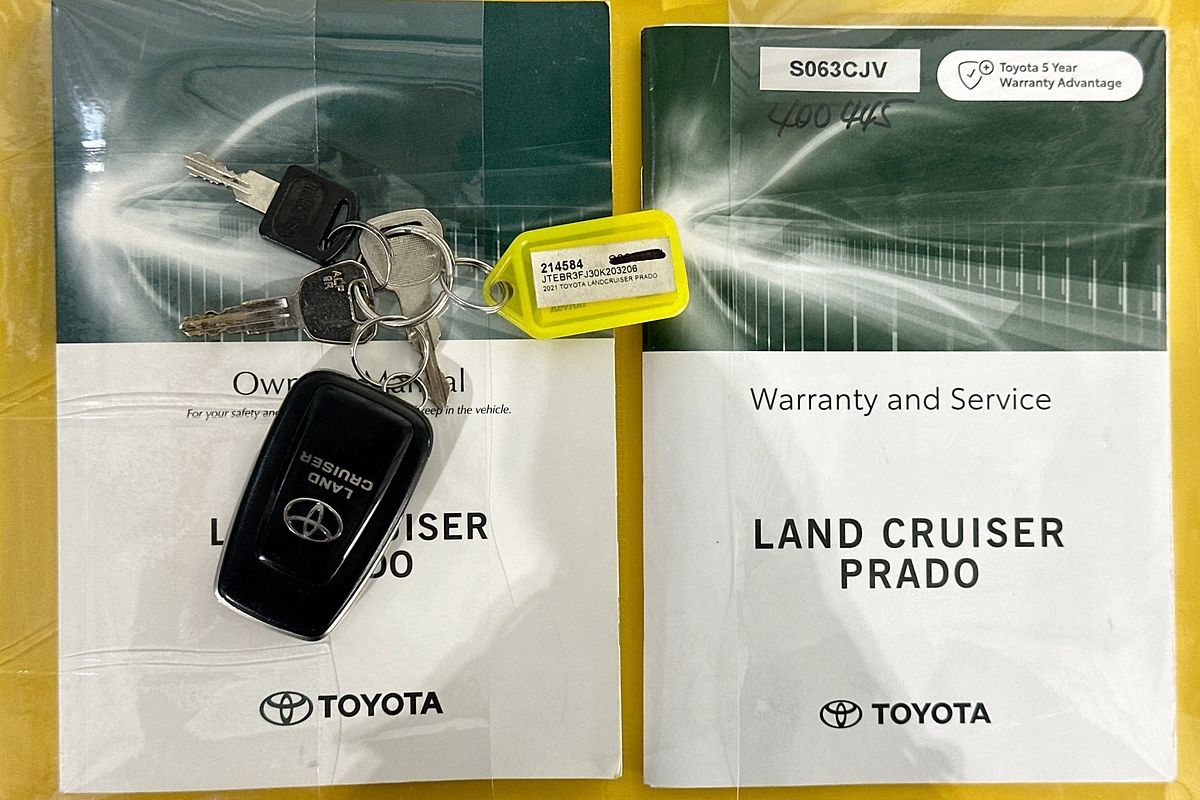 2021 Toyota LANDCRUISER PRADO GX 7 SEAT GDJ150R
