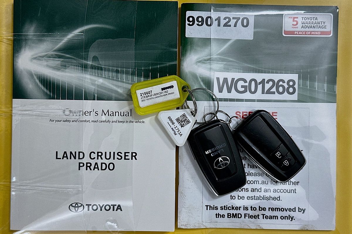 2021 Toyota LANDCRUISER PRADO GXL GDJ150R
