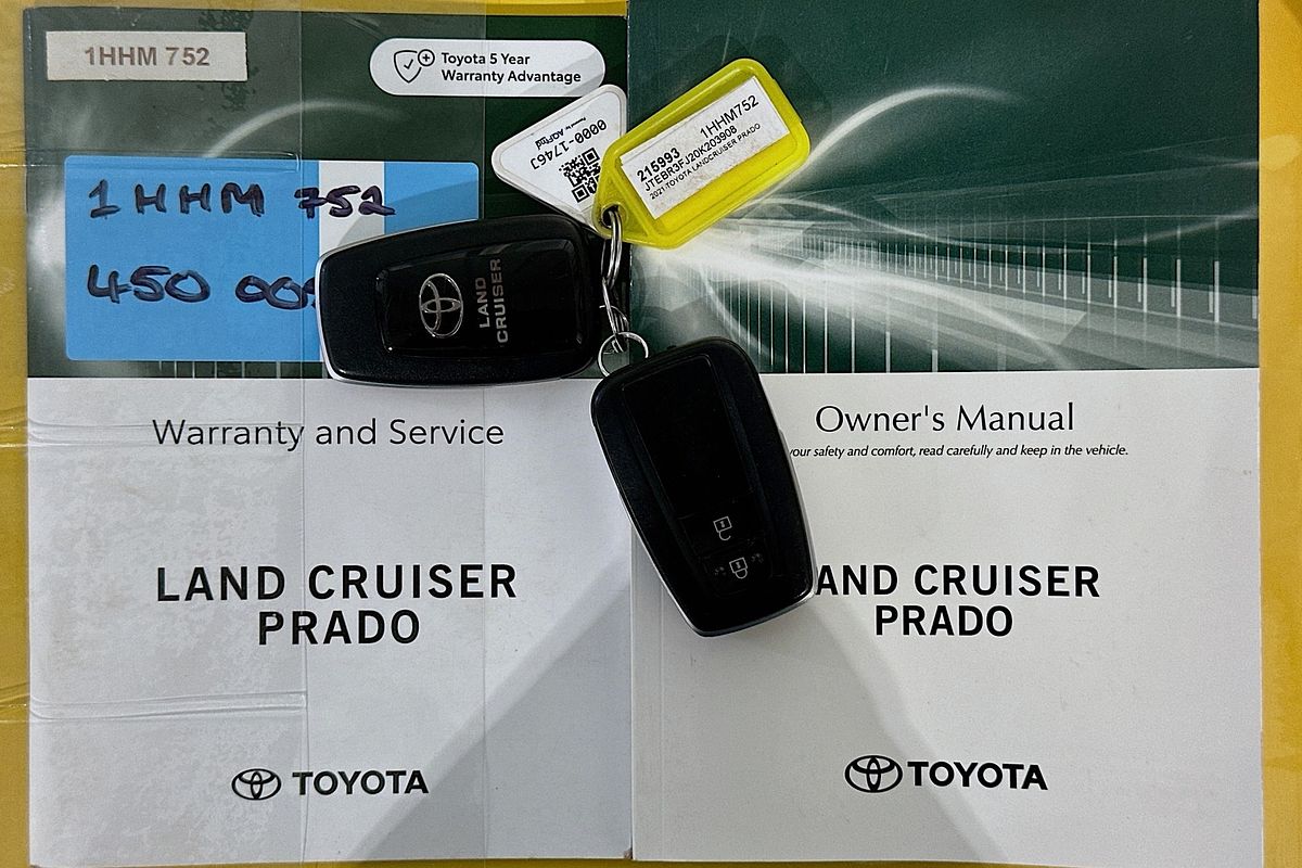 2021 Toyota LANDCRUISER PRADO GX 7 SEAT GDJ150R