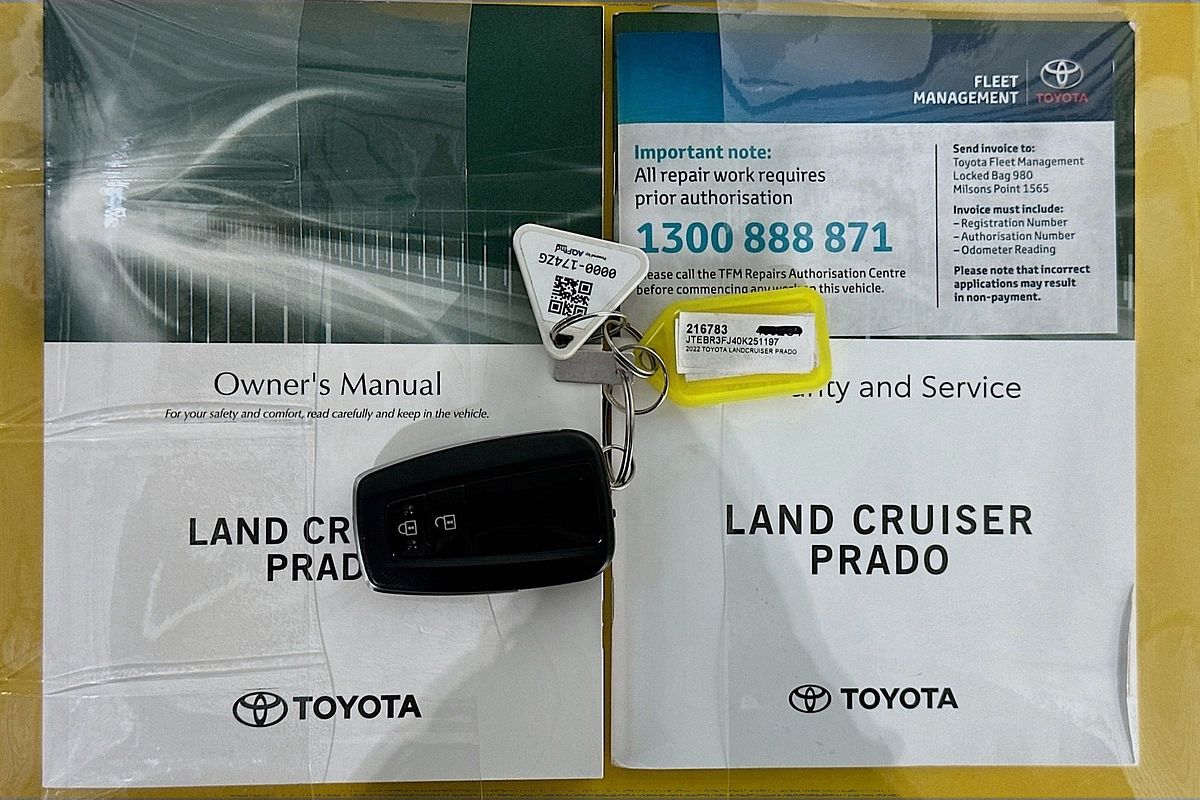 2022 Toyota LANDCRUISER PRADO GX GDJ150R