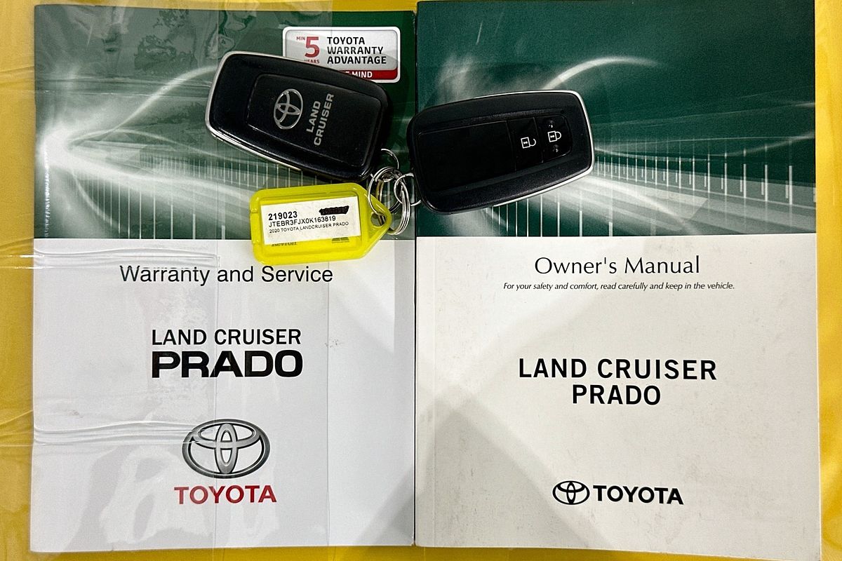 2020 Toyota LANDCRUISER PRADO GX 7 SEAT GDJ150R