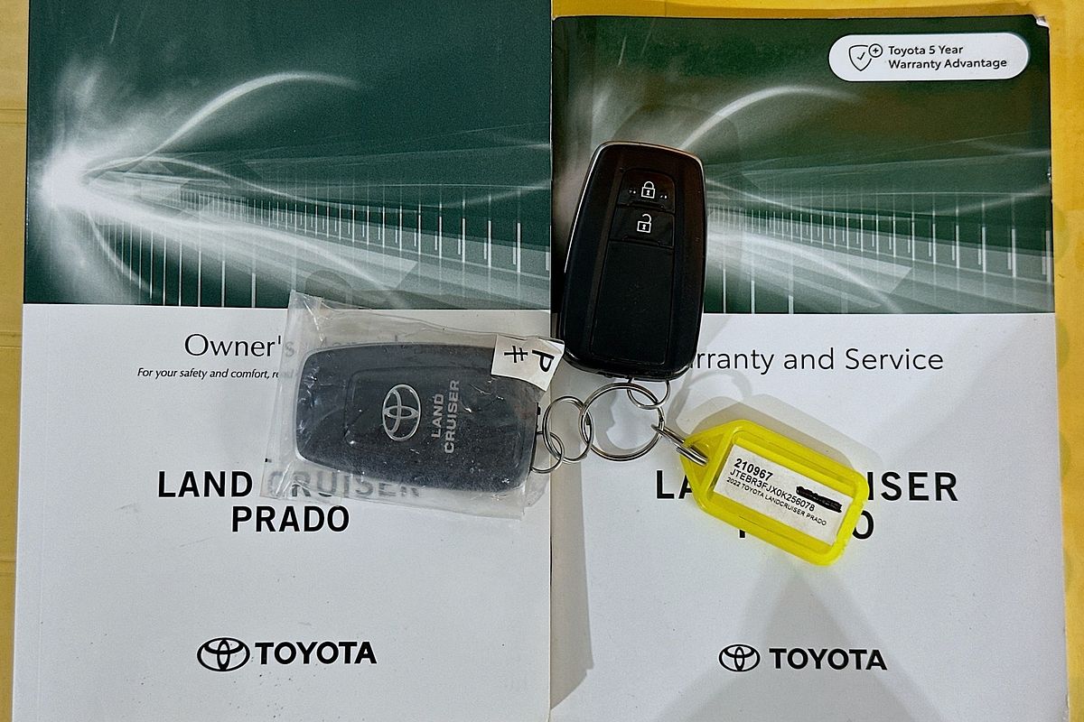 2022 Toyota LANDCRUISER PRADO GXL GDJ150R