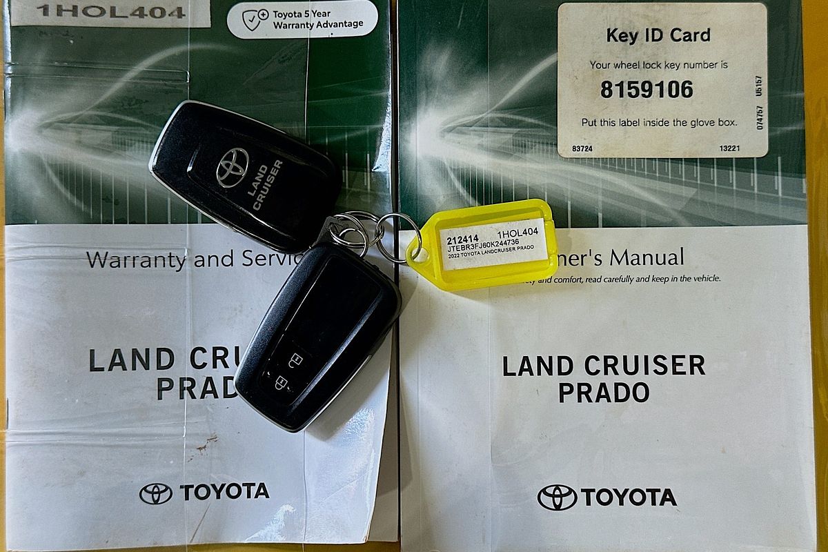 2022 Toyota LANDCRUISER PRADO GX 7 SEAT GDJ150R