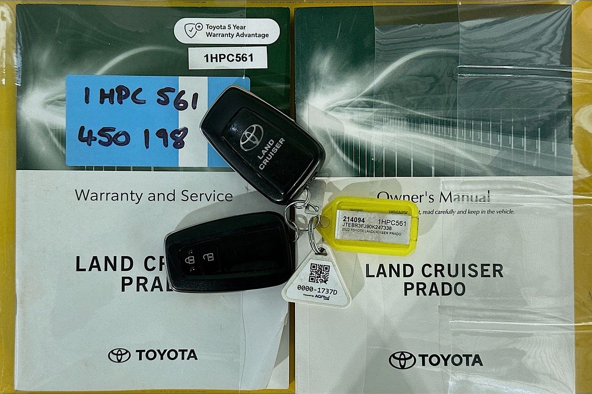 2022 Toyota LANDCRUISER PRADO GX GDJ150R