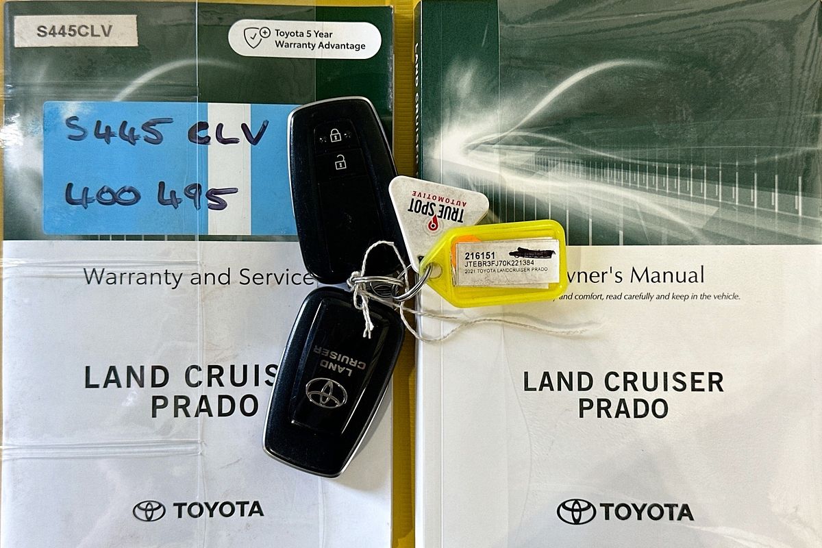 2021 Toyota LANDCRUISER PRADO GX 7 SEAT GDJ150R