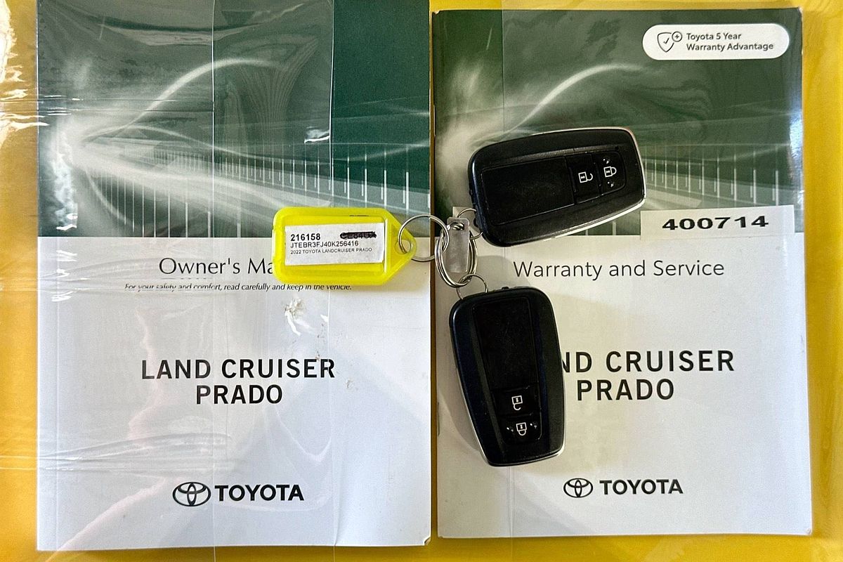 2022 Toyota LANDCRUISER PRADO GX 7 SEAT GDJ150R