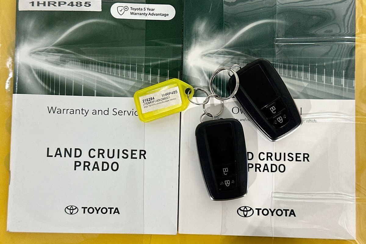 2022 Toyota LANDCRUISER PRADO GX 7 SEAT GDJ150R