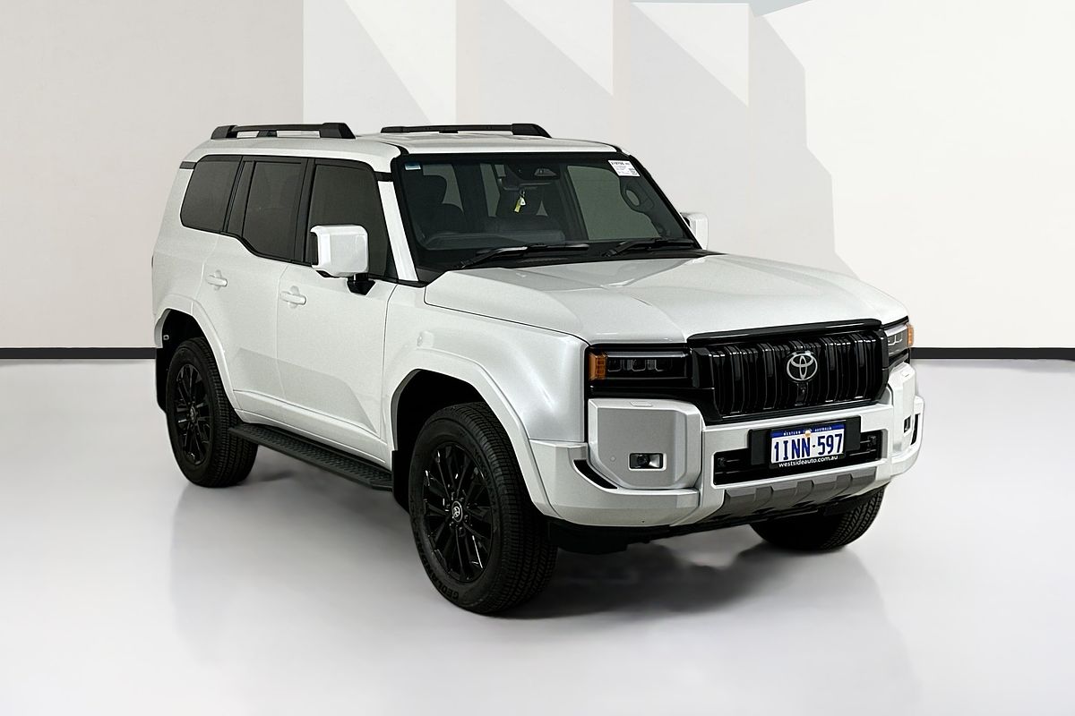 2025 Toyota LANDCRUISER PRADO VX FROSTED WHITE GDJ251R