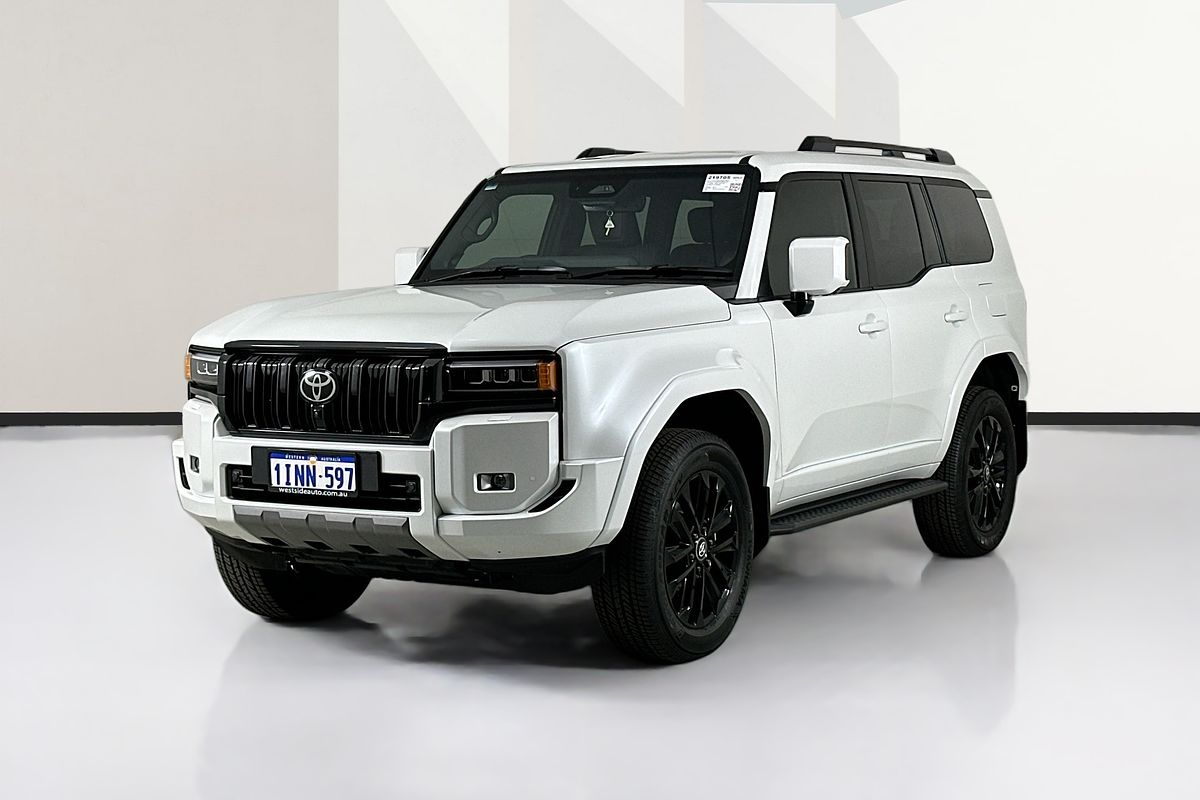 2025 Toyota LANDCRUISER PRADO VX FROSTED WHITE GDJ251R