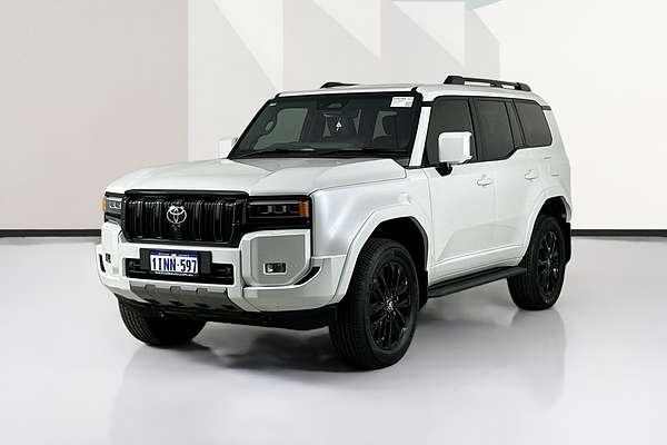 2025 Toyota LANDCRUISER PRADO VX FROSTED WHITE GDJ251R
