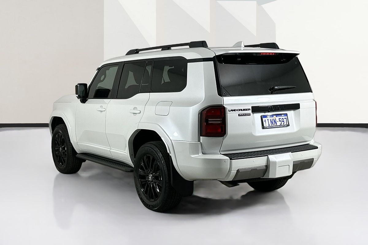 2025 Toyota LANDCRUISER PRADO VX FROSTED WHITE GDJ251R
