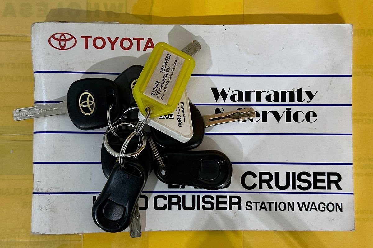 2002 Toyota Landcruiser GXL (4x4) HDJ100R