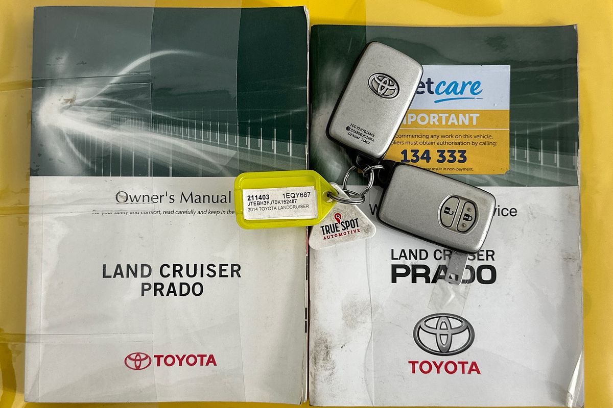 2014 Toyota LANDCRUISER PRADO GXL (4x4) KDJ150R MY14