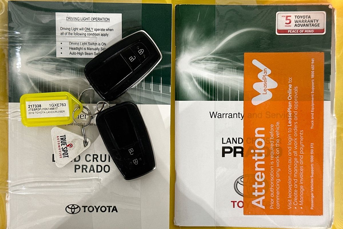 2019 Toyota LANDCRUISER PRADO GXL (4x4) GDJ150R MY18
