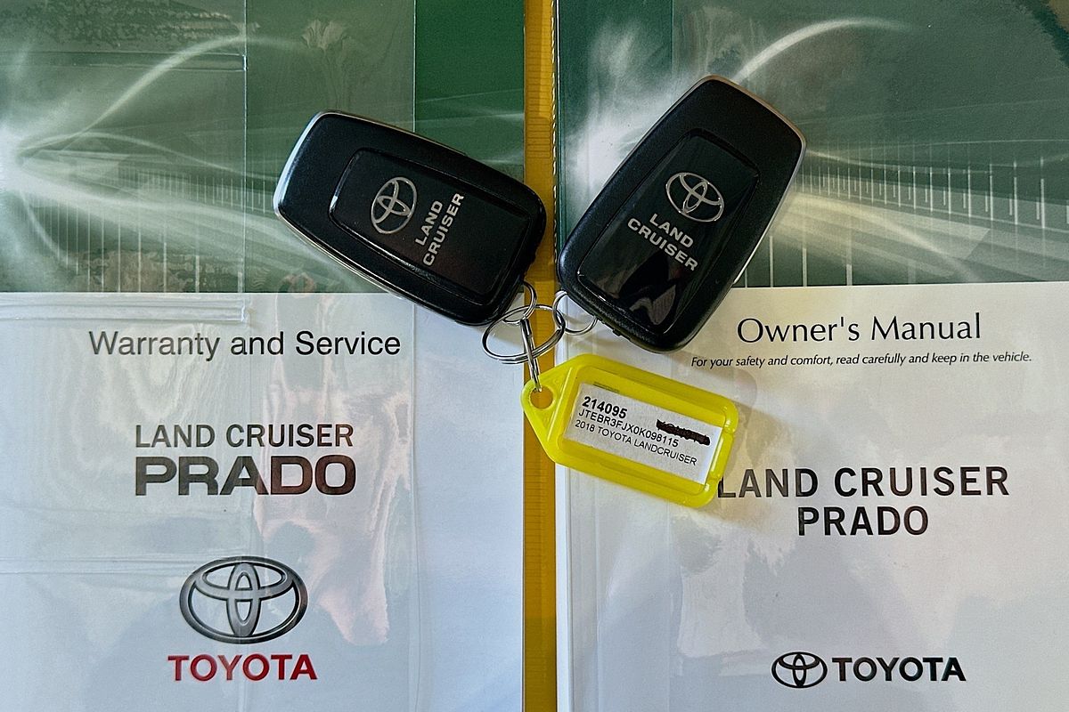 2018 Toyota LANDCRUISER PRADO VX (4x4) GDJ150R MY18