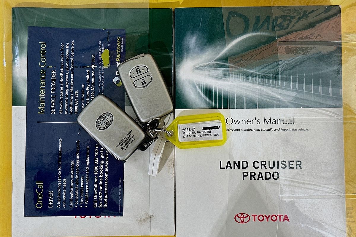 2017 Toyota LANDCRUISER PRADO GXL (4x4) GDJ150R MY17