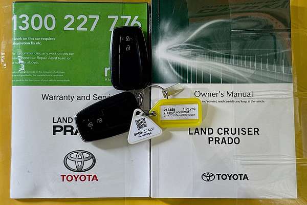 2018 Toyota LANDCRUISER PRADO GXL (PREM INT) (4x4) GDJ150R MY18