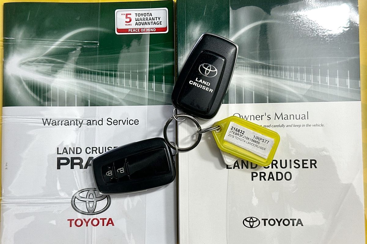 2019 Toyota Landcruiser PRADO VX (4x4) GDJ150R MY18