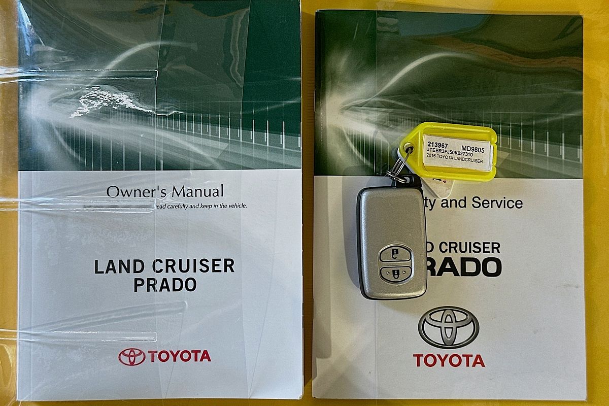 2016 Toyota LANDCRUISER PRADO GXL (4x4) GDJ150R MY16