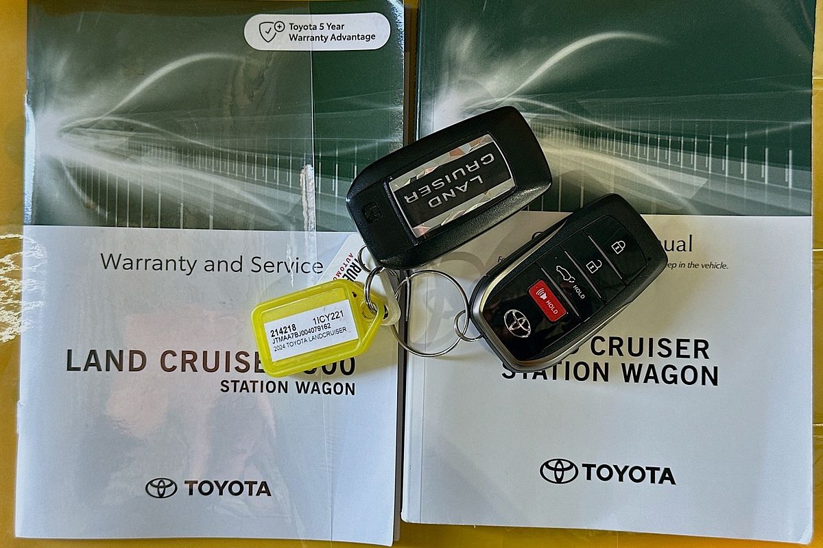 2024 Toyota Landcruiser LC300 SAHARA (4x4) FJA300R