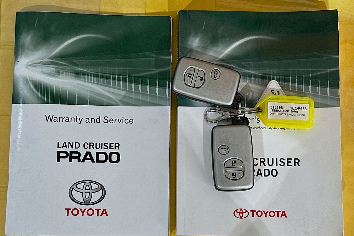 2014 Toyota LANDCRUISER PRADO ALTITUDE (4x4) KDJ150R MY14