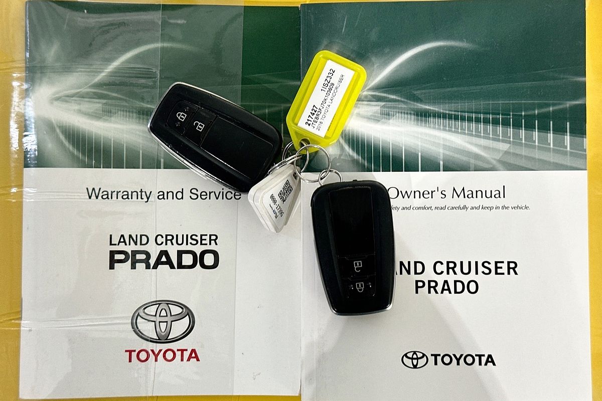 2018 Toyota Landcruiser PRADO GXL (4x4) GDJ150R MY18