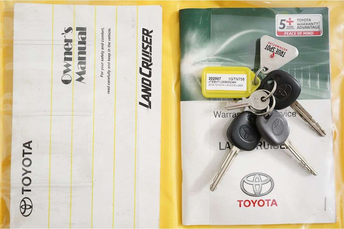2019 Toyota LANDCRUISER WORKMATE (4x4) VDJ79R MY18 4X4