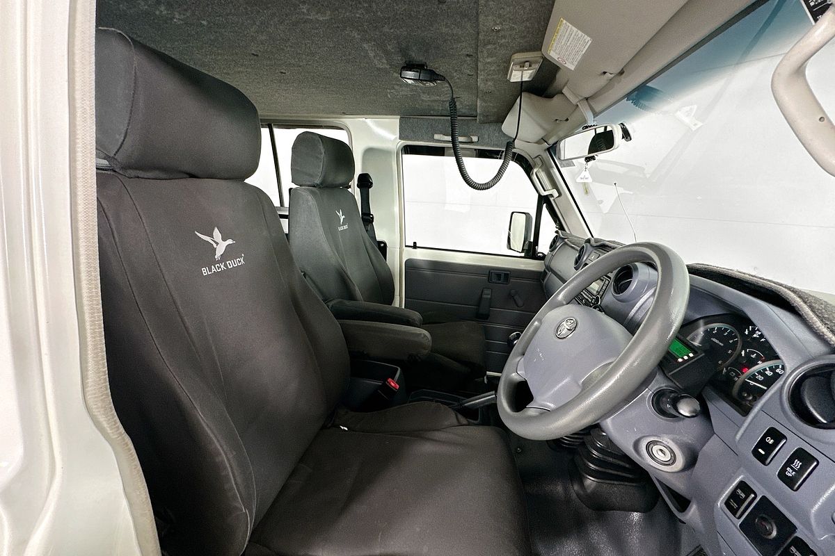2015 Toyota Landcruiser WORKMATE (4x4) 3 SEAT VDJ78R MY12 UPDATE
