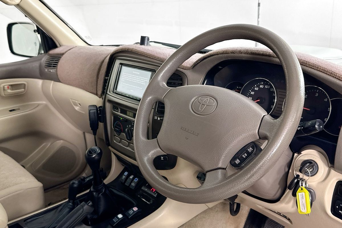 2004 Toyota Landcruiser GXL (4x4) HZJ105R